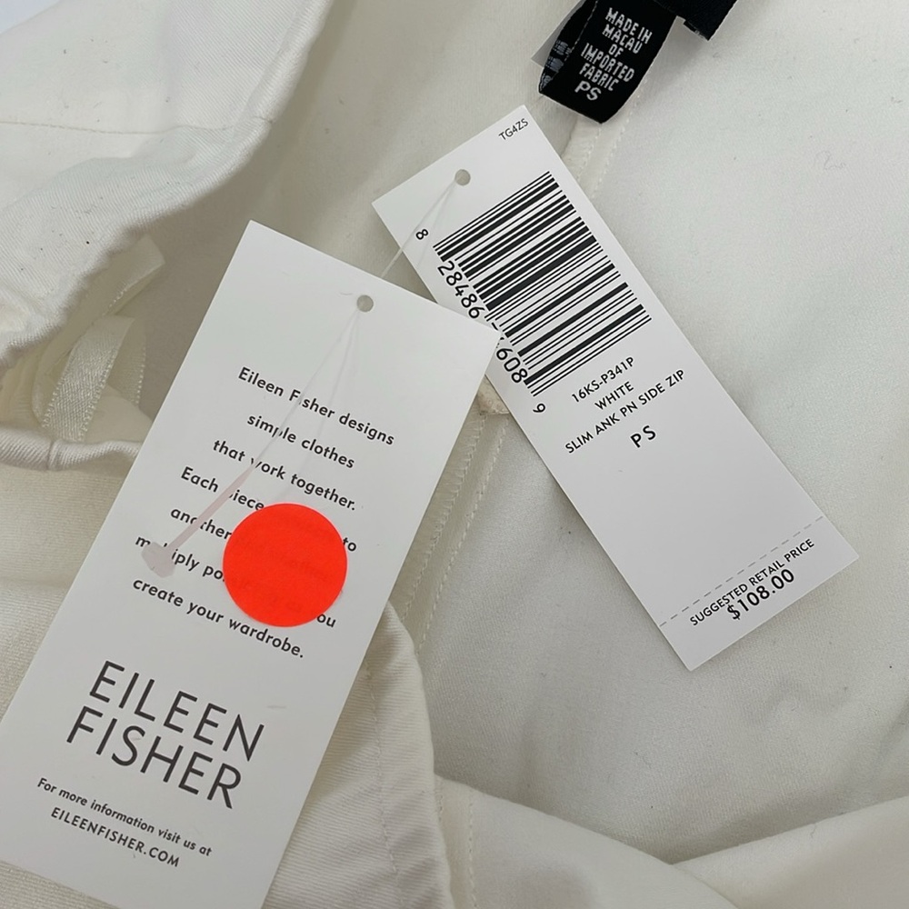 NEW! Flawed Eileen Fisher Trousers - Picture 8 of 13
